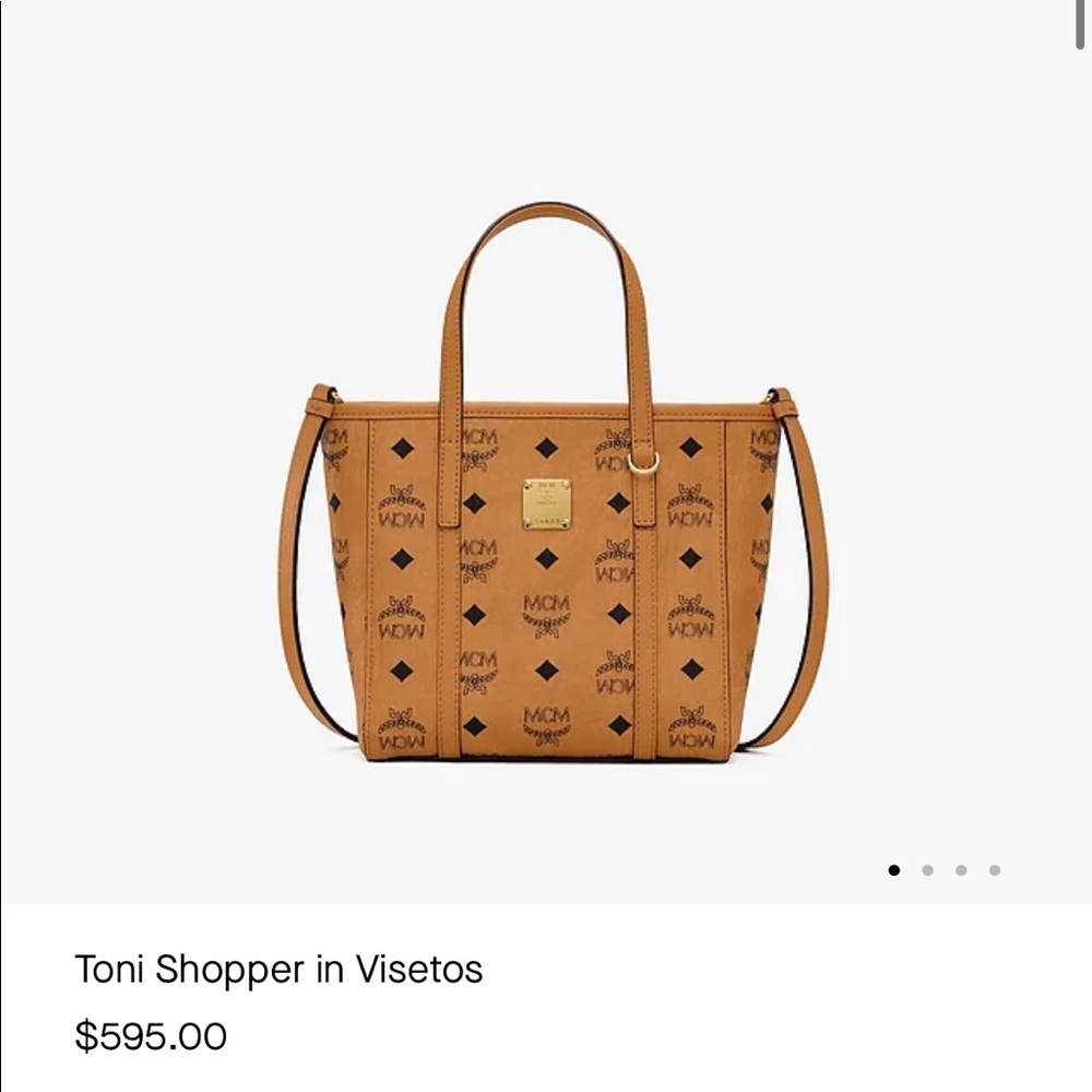 Authentic MCM bag, gently used and well maintained